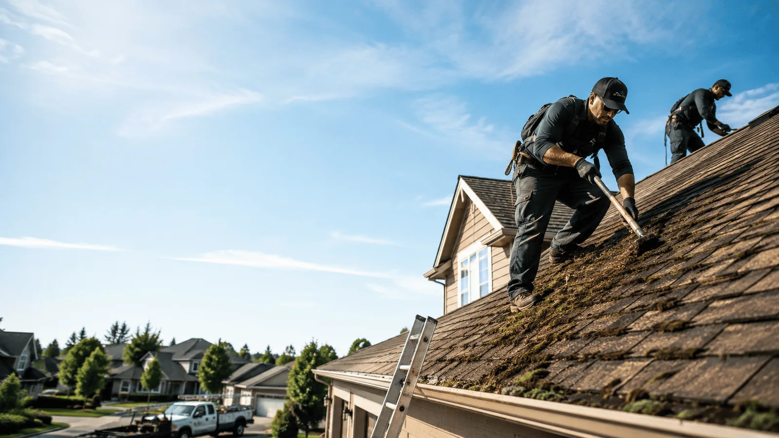 Roof Moss Removal in Hoskins, NE near me